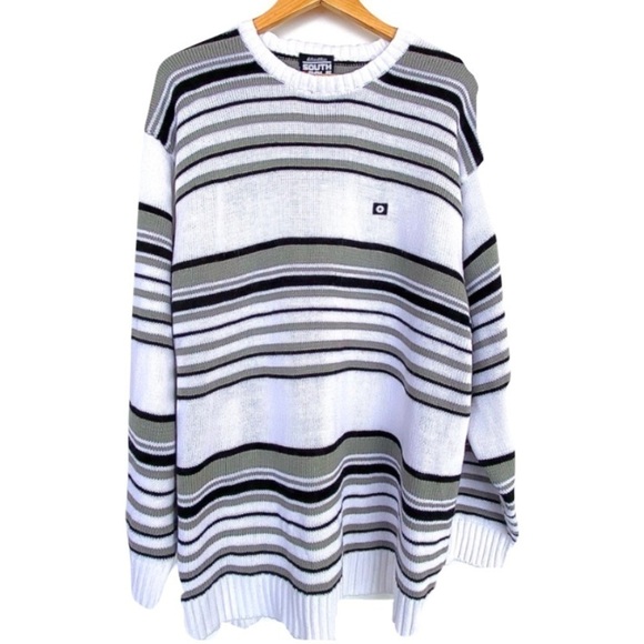 SOUTH POLE Vintage Y2K knit sweater Mens size L - Picture 2 of 8